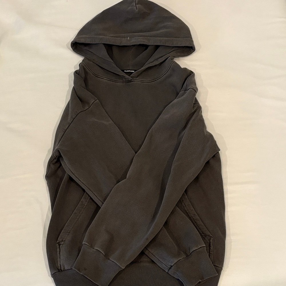 TALENTLESS Men's or Women’s Dark rustic gray Hoodie